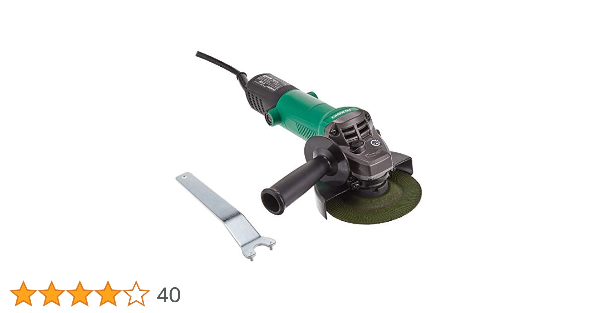 HiKOKI 125mm電気ディスクグラインダ 電気ディスクグラインダ10機種が登場 - HiKOKI